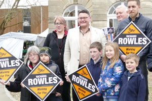 County Council Election candidate Richard Rowles