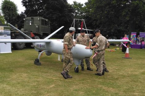 Andover Armed Forces Day; Watchkeeper Drone