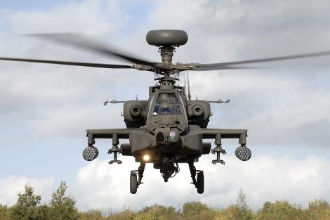 Army Air Corps: Apache attack helicopter