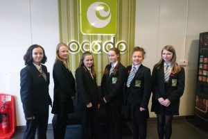 Harrow Way's Girls' Computing Club visit Ocado