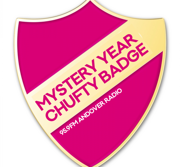 Andover Radio Mystery Year Chufty Badge