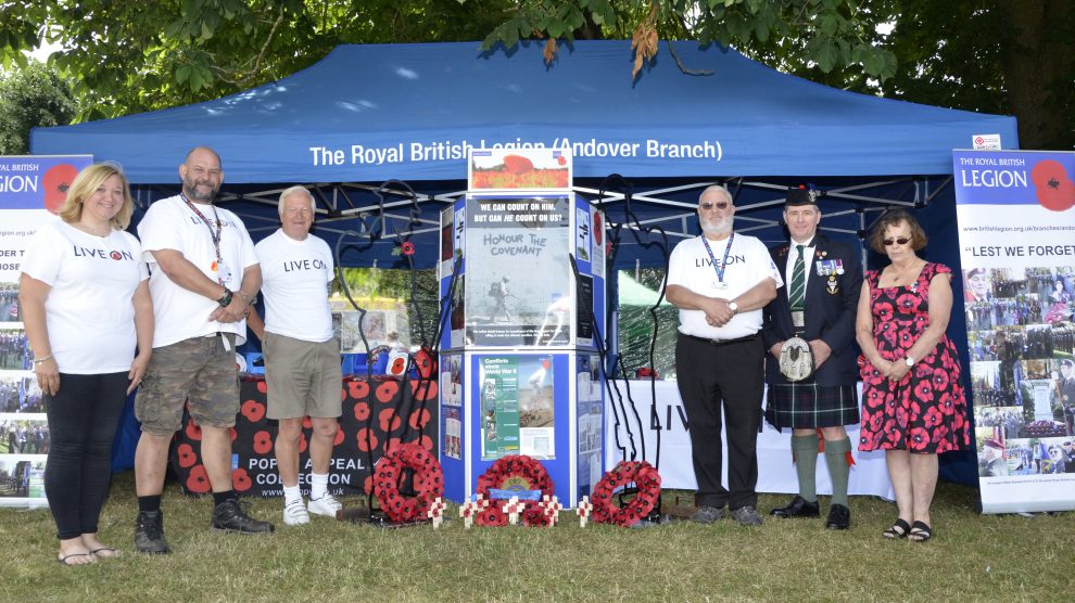 Royal British Legion Armed Forces Day Andover 2018