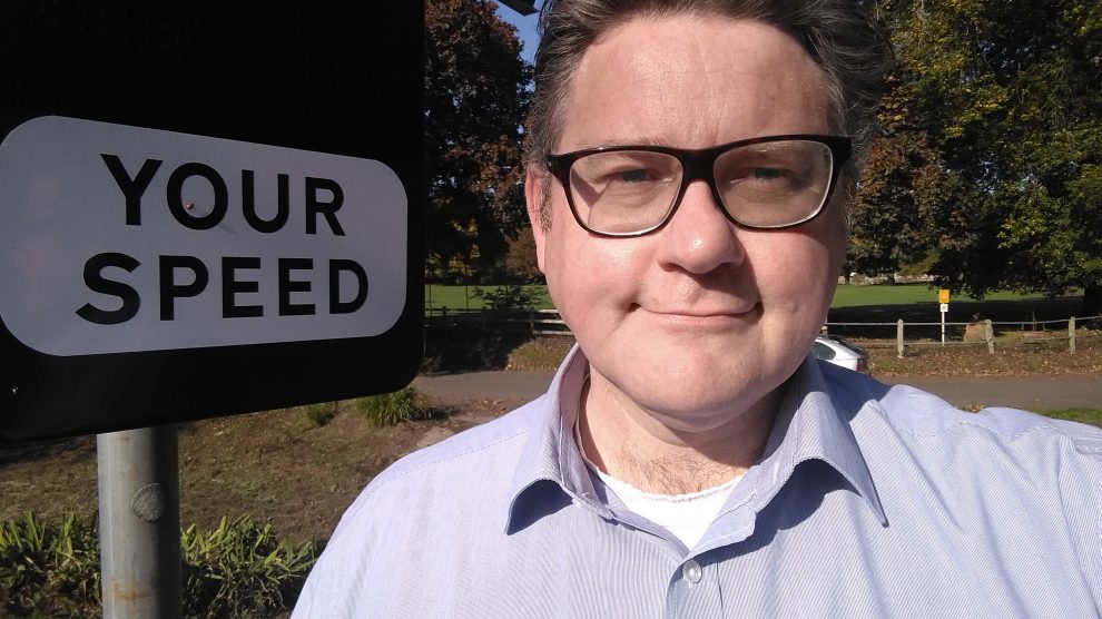 Cllr Richard Rowles Speed Signs Andover