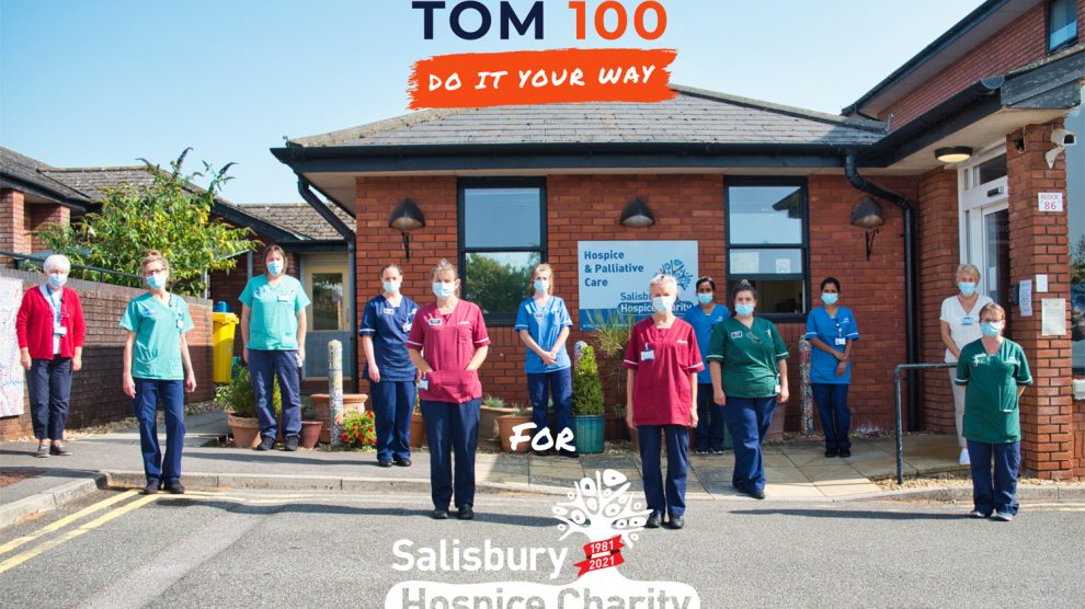 Captain Tom 100 Salisbury Hospice Charity