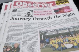 Love Andover Observer newspaper Front Page 7th October 2021