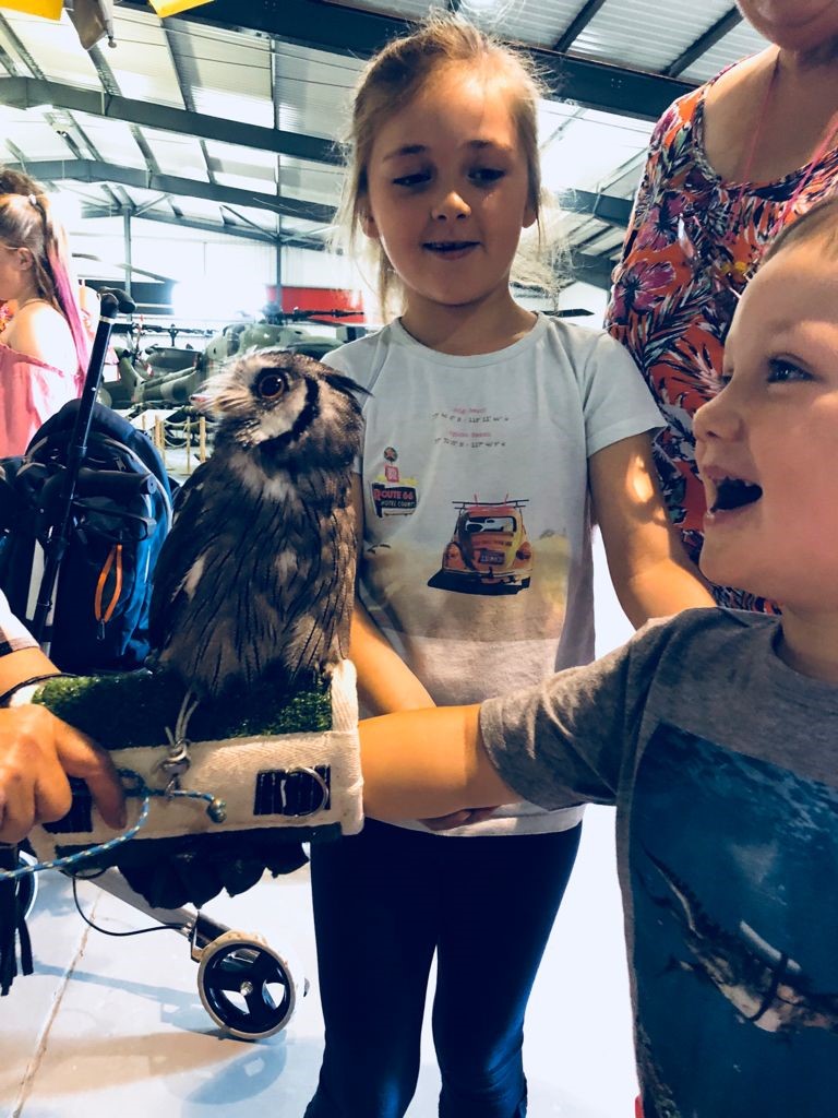 Owl and kids