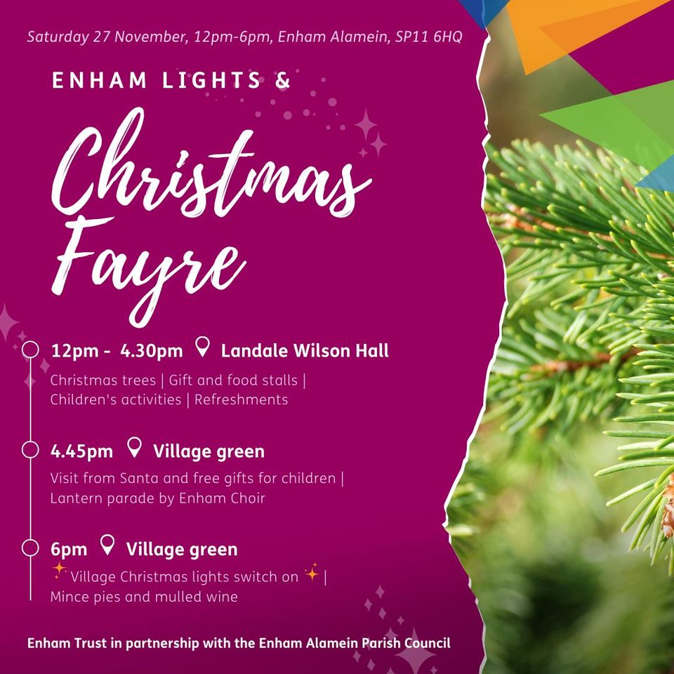 Enham Trust Christmas Fayre 2021
