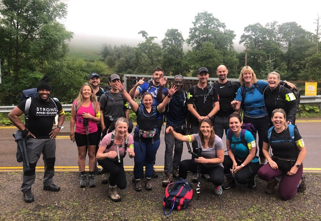 Aster colleagues take on the mighty Three Peaks Challenge in aid of Dementia UK