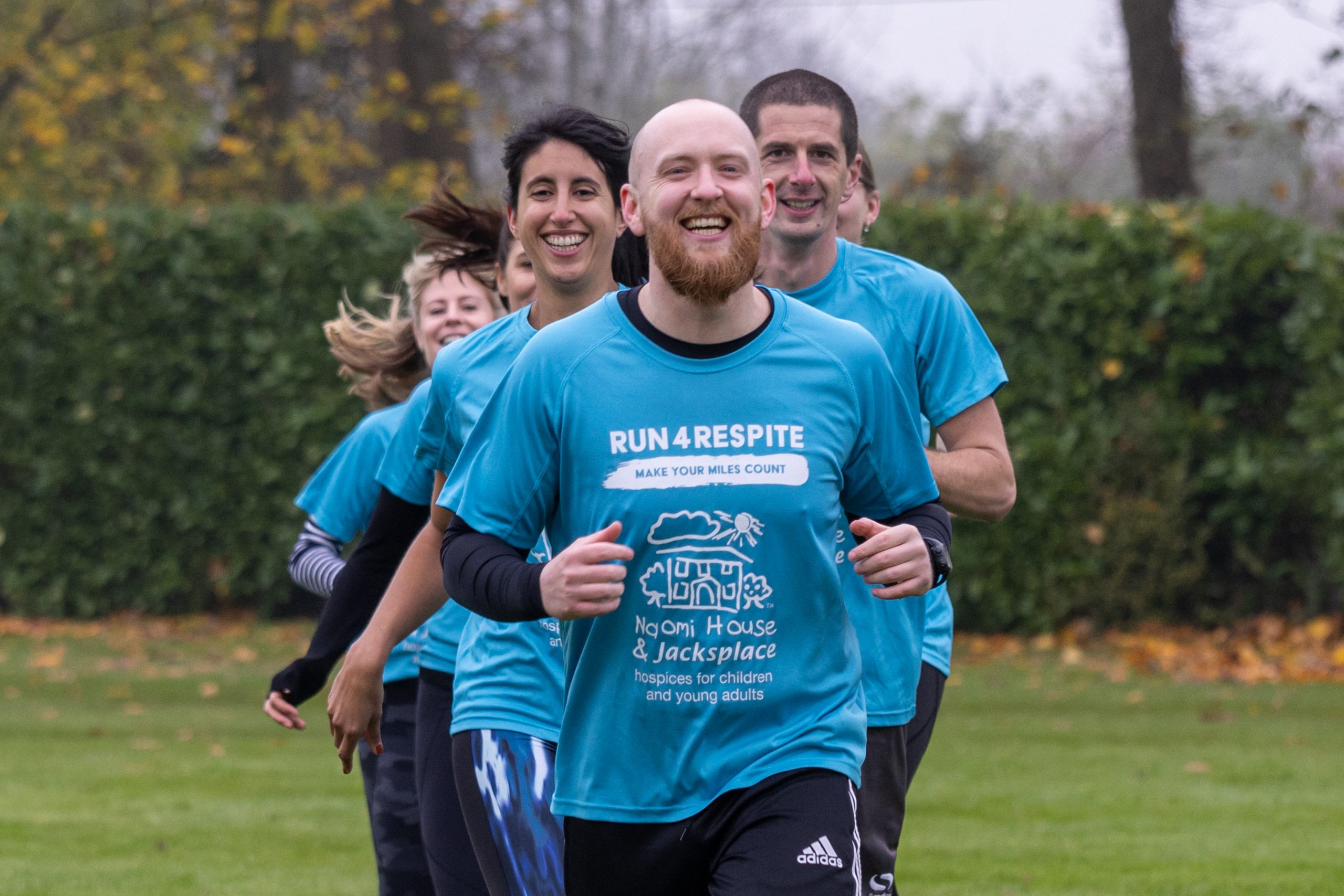 Run 105 miles during March to raise money for local hospices for children and young people