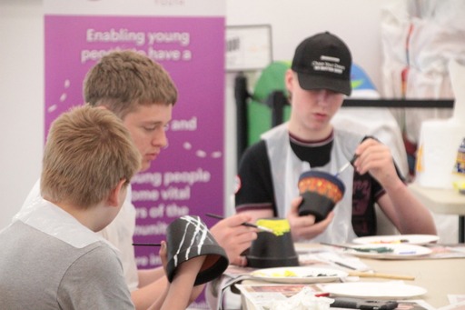 Young People in Andover enjoy a day of Create and Share