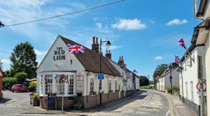 Red Lion pub Overton Hampshire