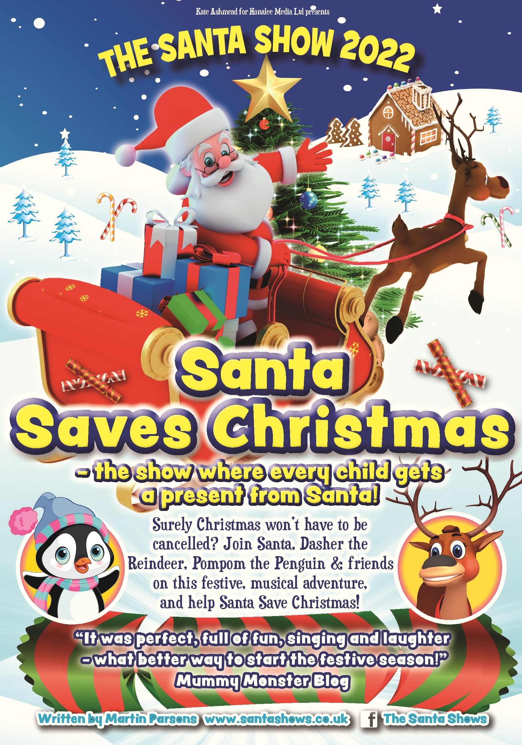 Santa Saves Christmas A5 2022