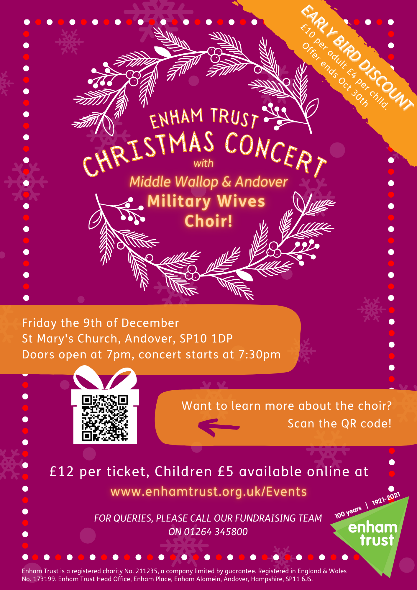 Enham Trust Christmas Concert 2022