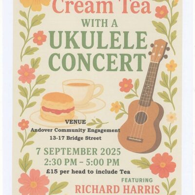ACE Cream Tea and Ukulele Concert