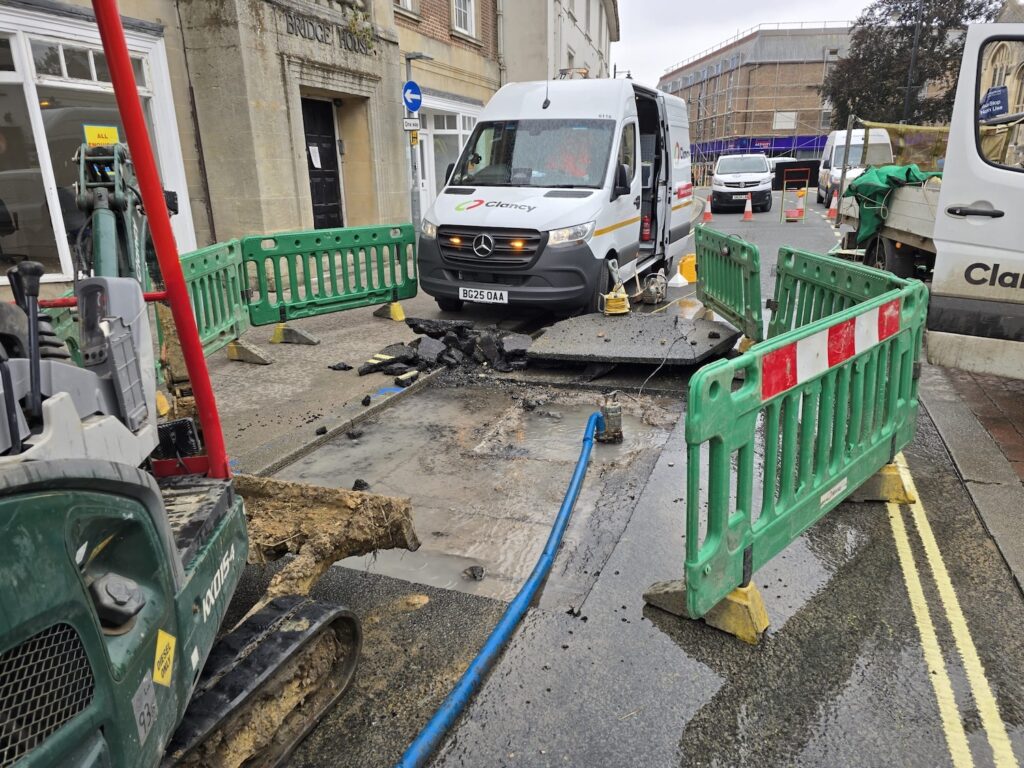 Bridge Street Water Leak Repairs