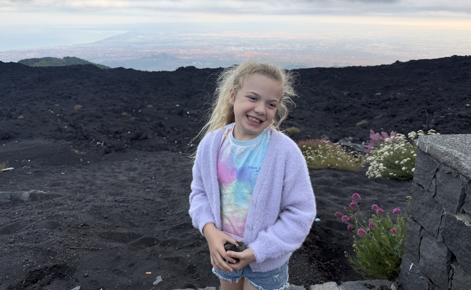 Faith Howe, aged 9