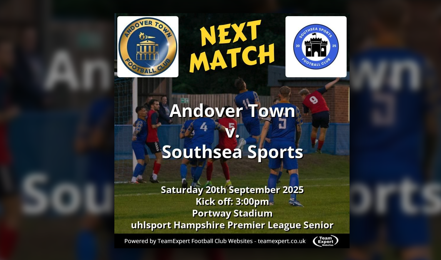 Andover Town vs Southsea Sports