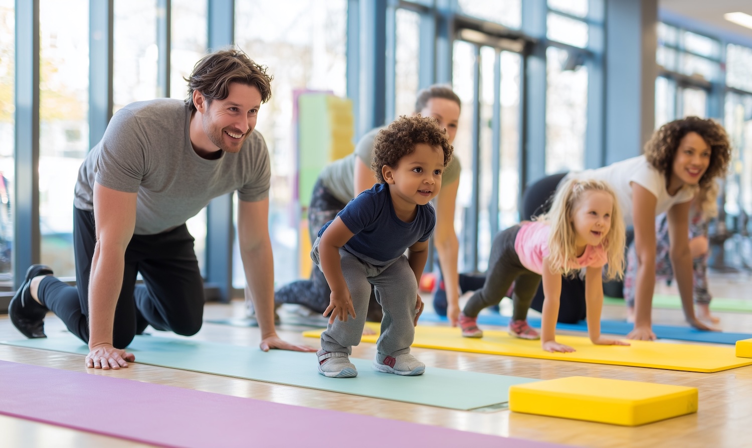 Family Fitness at Community Centre