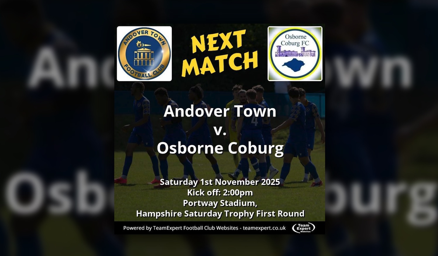 Andover Town FC vs Osborne Coburg