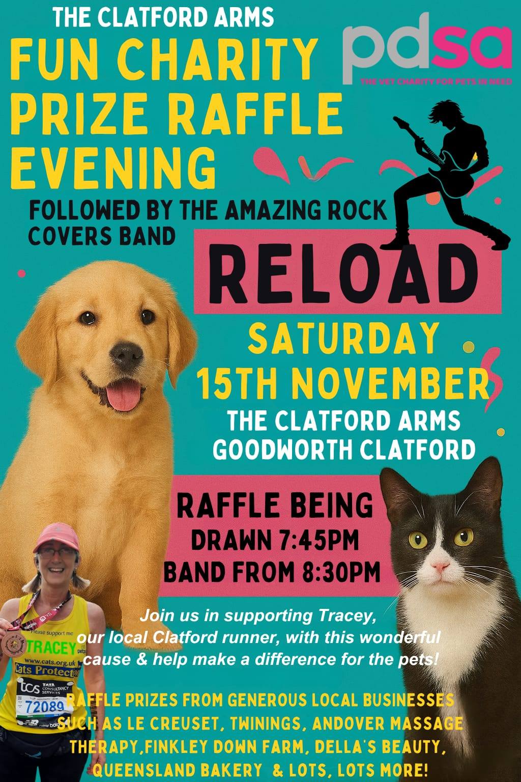 Music Raffle Fun Fun Charity Prize Raffle Evening at The Clatford Arms! β Live Music ...