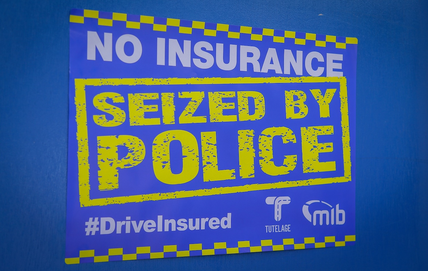 Police - No Insurance Seized