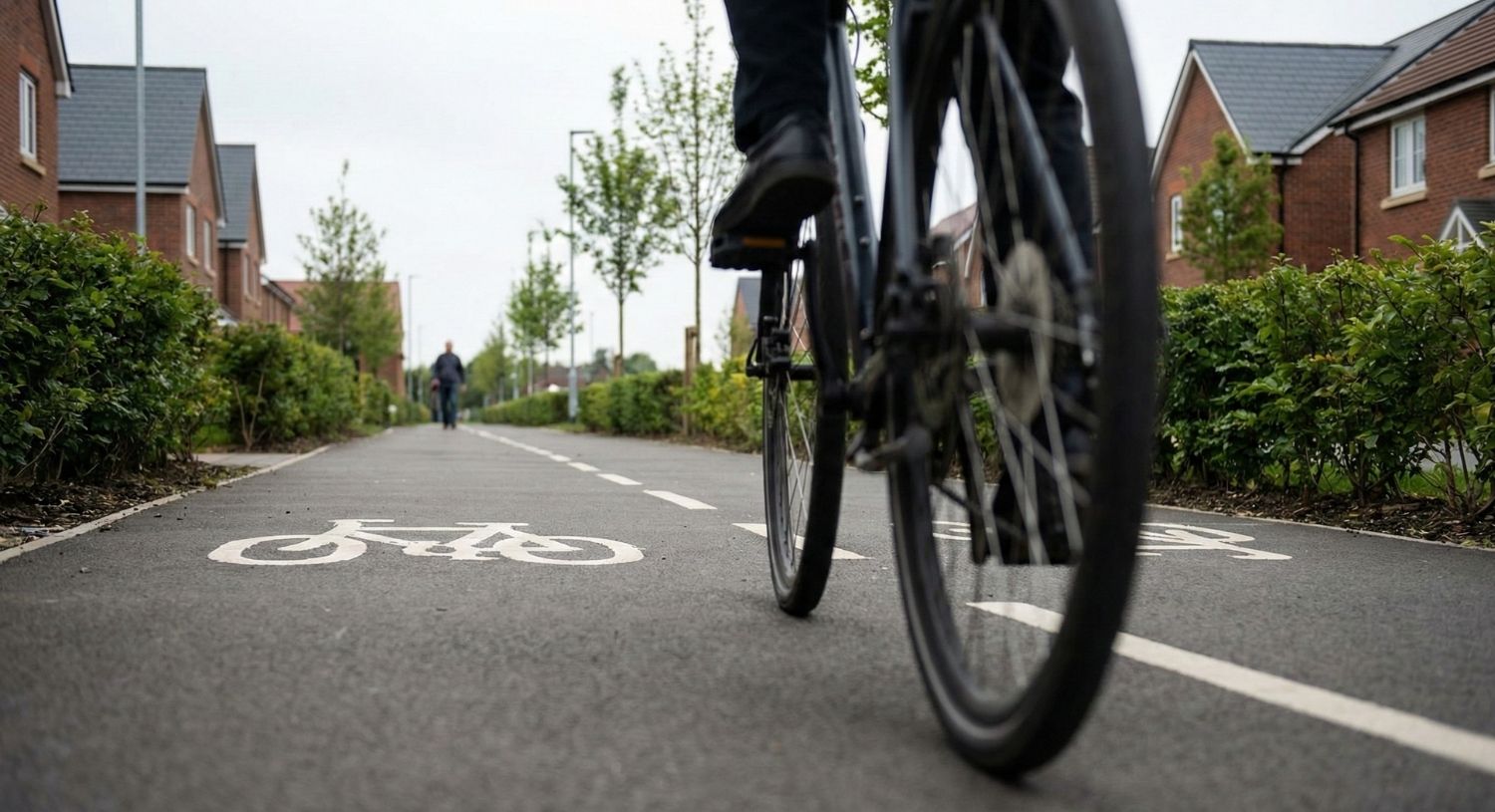 Bike on Cycle Path