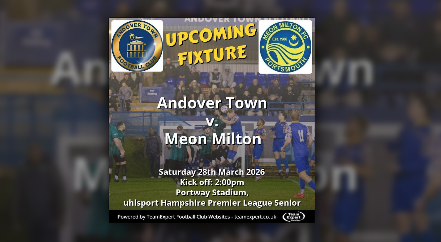 Andover Town vs Meon Milton