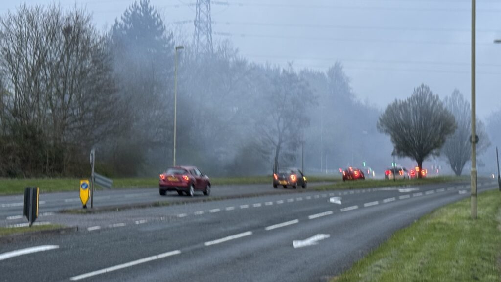 Fire at Former Niceday Office in Andover