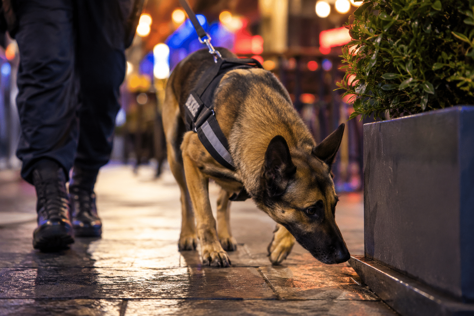 Specialist Police Dogs Deployed in New Crackdown on Spiking